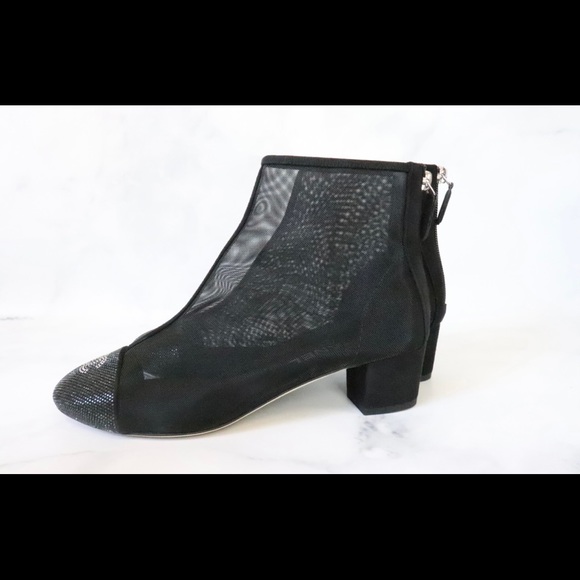New Black mesh booties - Picture 3 of 4